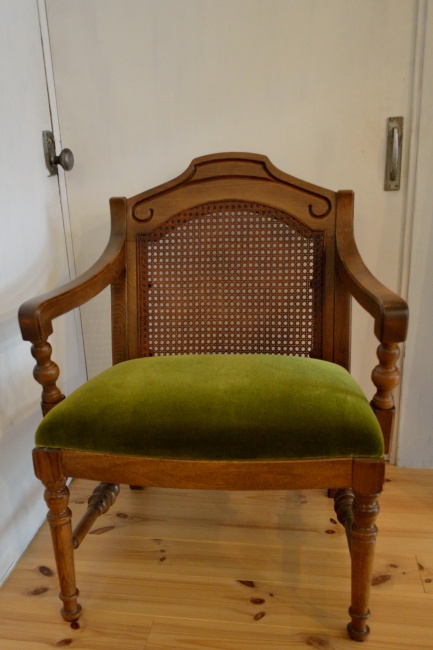 籐の椅子の張替え修理